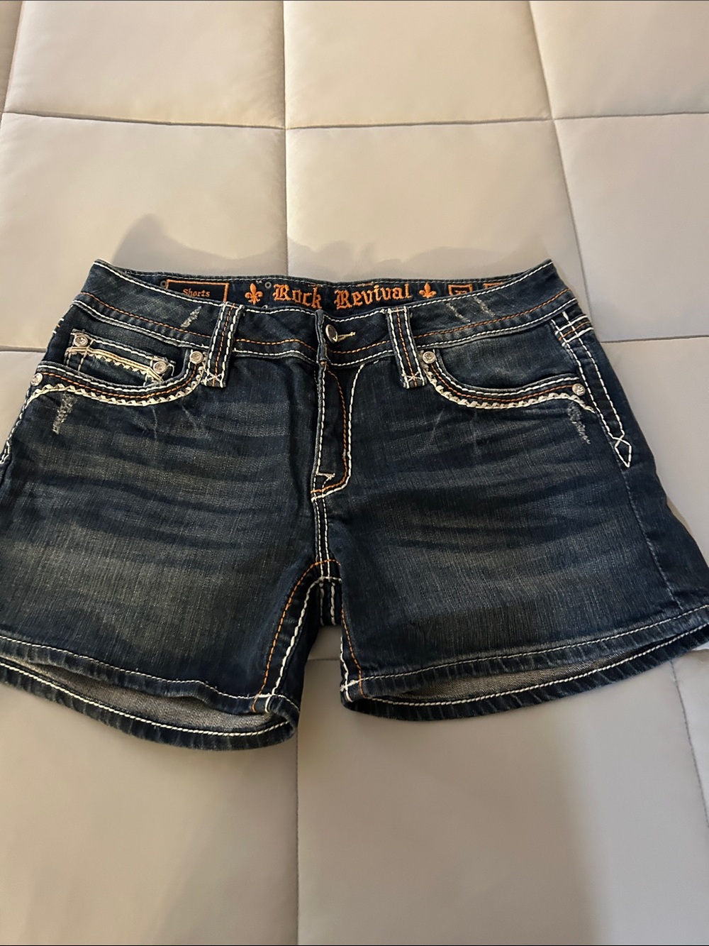 Rock Revival Jean Shorts
